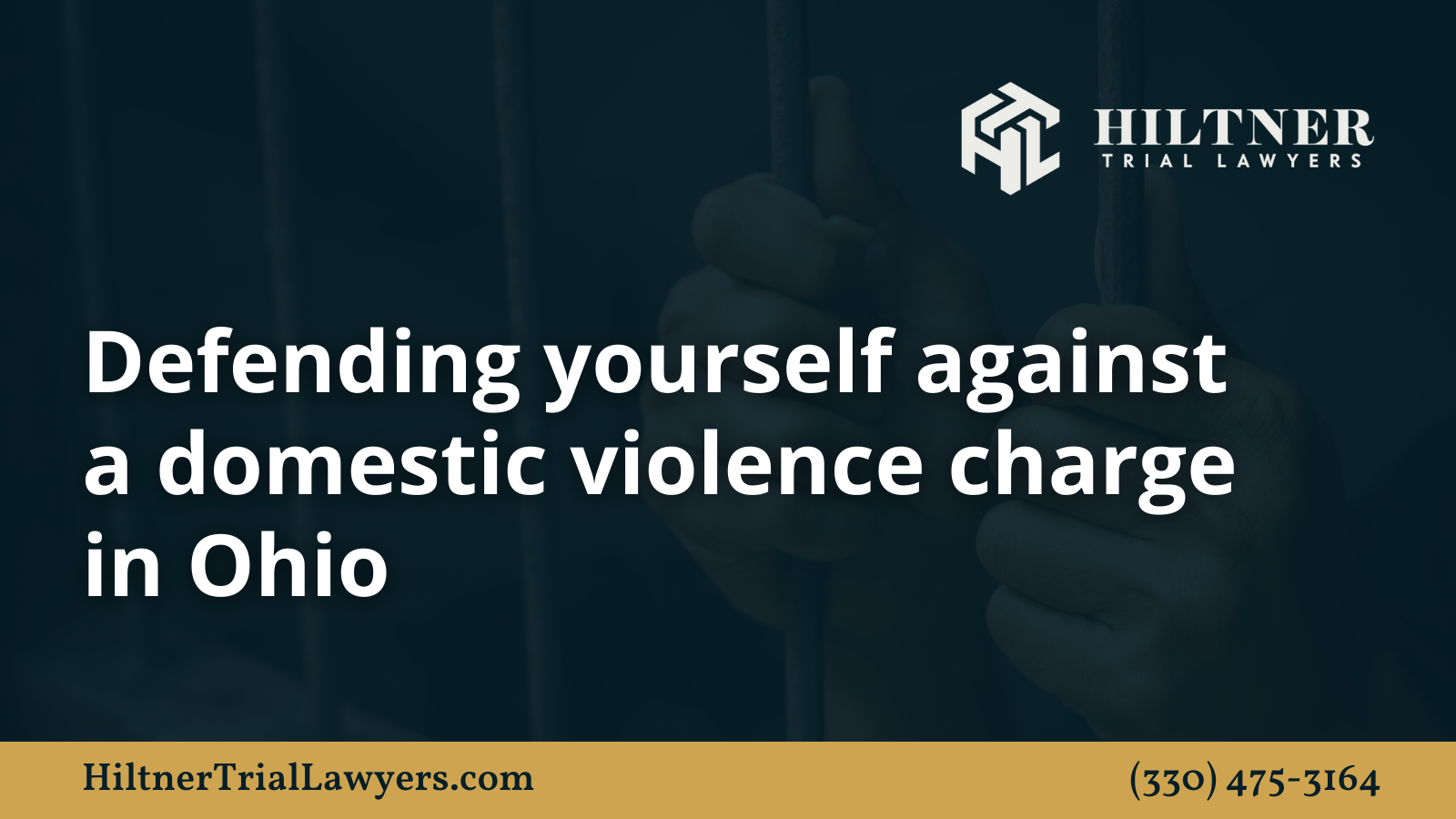 Defending yourself against a domestic violence charge in Ohio - Hiltner Trial Lawyers Ohio - max hiltner