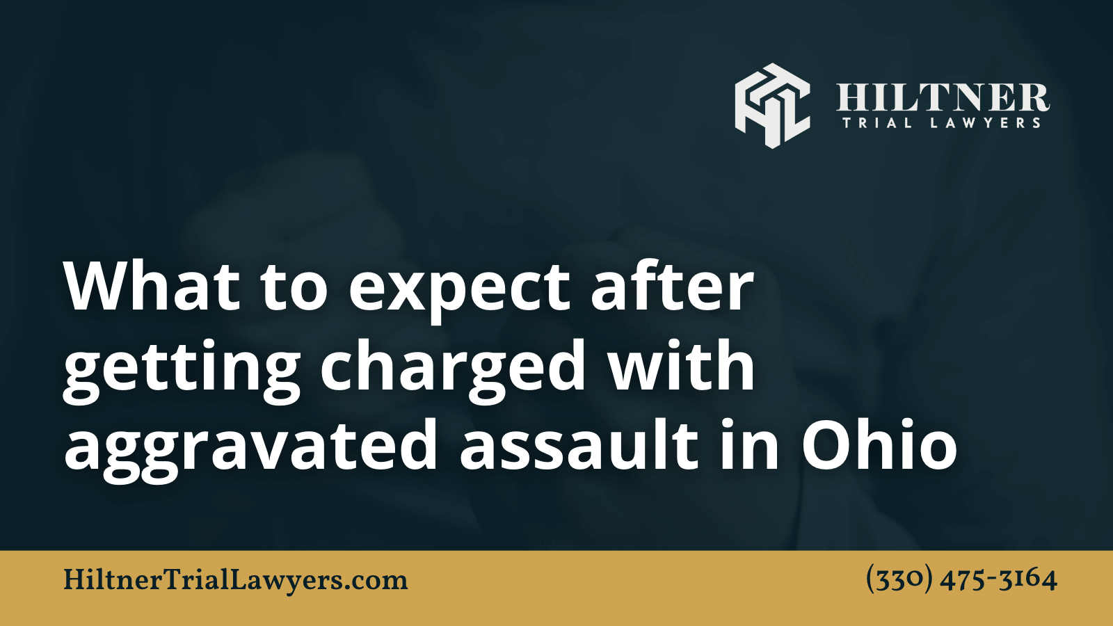What to expect after getting charged with aggravated assault in Ohio - Hiltner Trial Lawyers Ohio - max hiltner