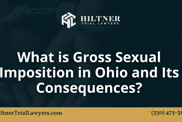 What is Gross Sexual Imposition in Ohio and Its Consequences