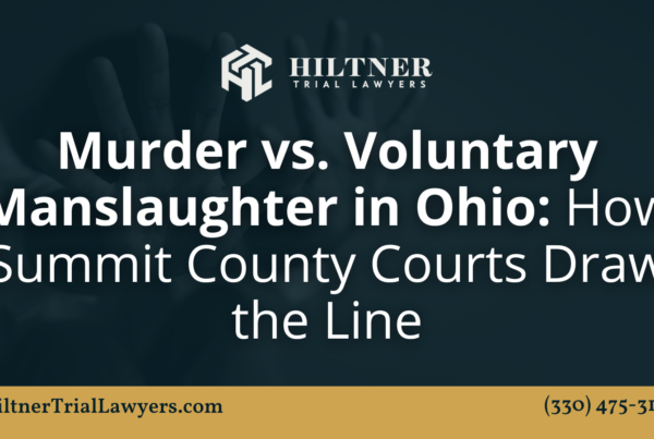 Voluntary Manslaughter in Ohio