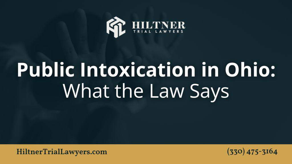 Public Intoxication in Ohio