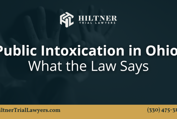 Public Intoxication in Ohio